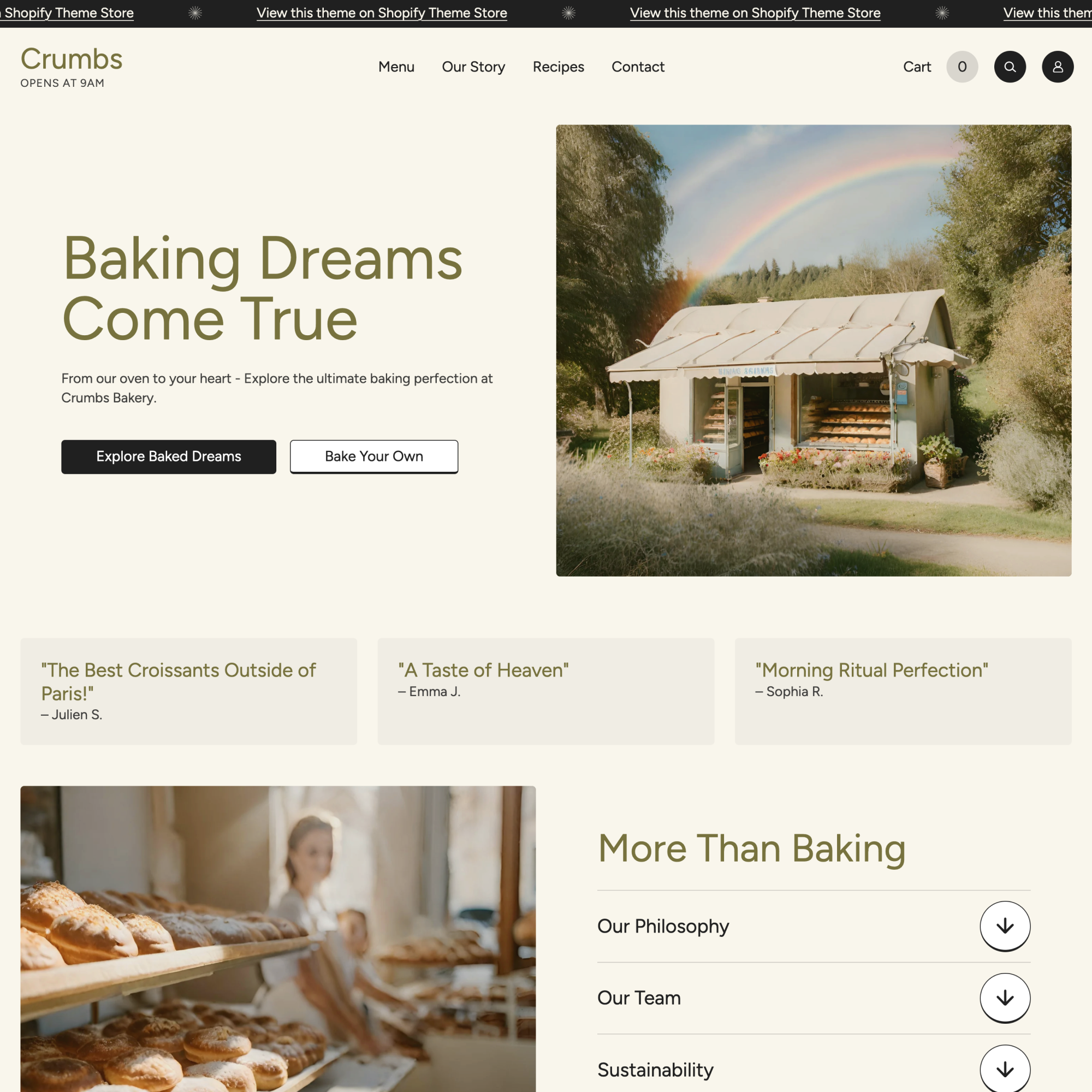 Crumbs Shopify theme