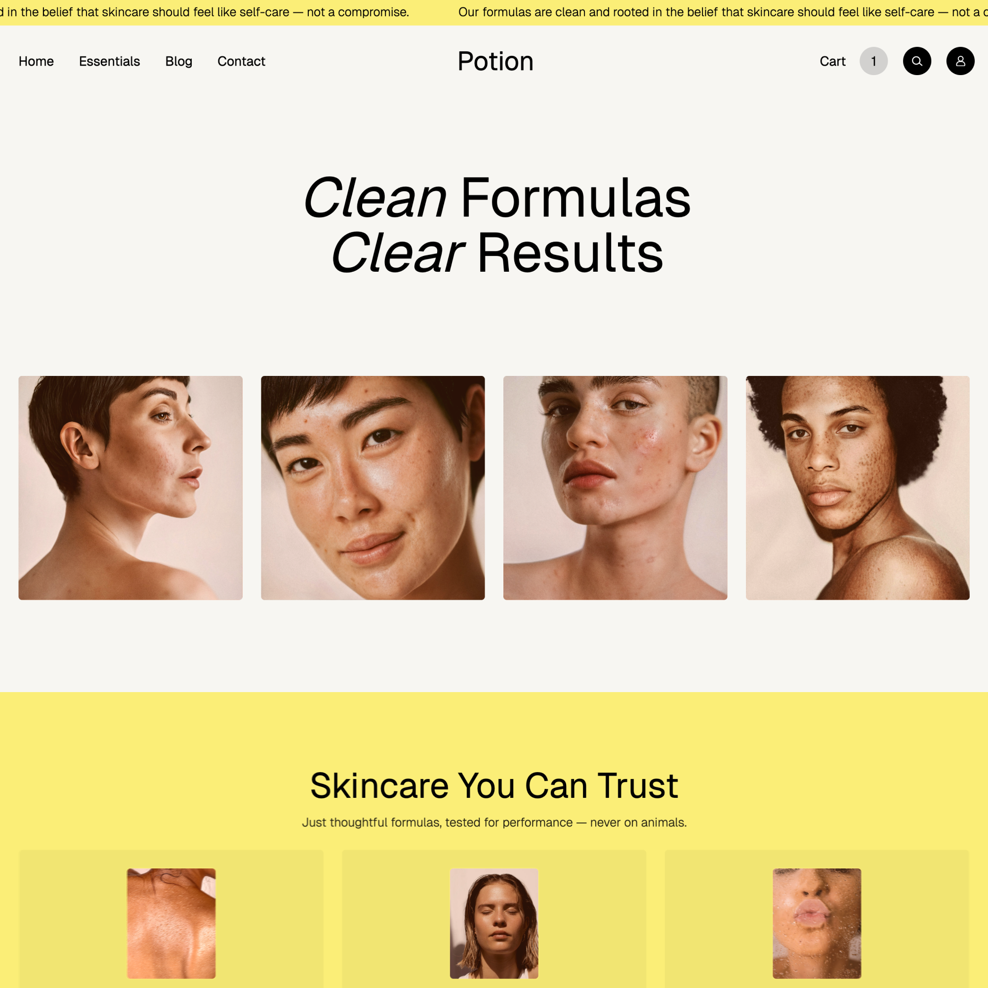 Potion Shopify theme